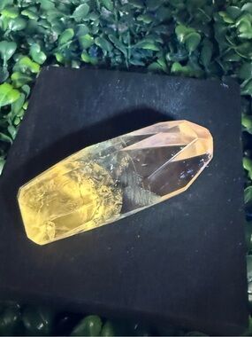 Brazilian Amethyst w/ Powellite Inclusions Freeform - *UV Reactive*